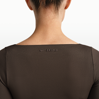 NikeSKIMS Matte Women's Long-Sleeve Wrap Top