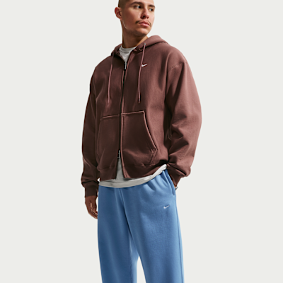 Nike Solo Swoosh Fleece Açık Paçalı Erkek Eşofman Altı görsel 4