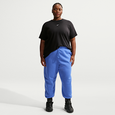 Nike Sportswear Classic Oversize Kısa Kollu Kadın Tişörtü (Büyük Beden) görsel 4