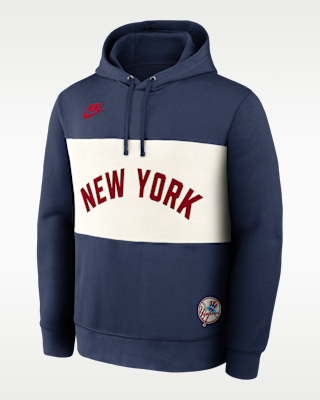Мужское худи New York Yankees Cooperstown Legacy Nike MLB Pullover Hoodie