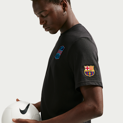 Nike FC Barcelona Primary Üçüncü Nike Dri-FIT Erkek Futbol Üstü görsel 3