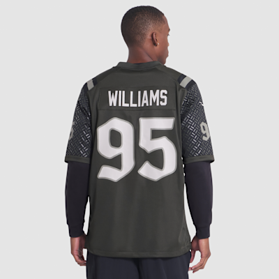 Quinnen Williams New York Jets Rivalries Collection Men’s Nike NFL Game Jersey