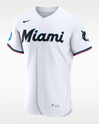 Мужские джерси Miami Marlins Nike MLB Authentic Jersey