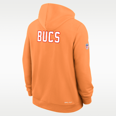 Tampa Bay Buccaneers Alt Offensive Set Play Sideline Men's Nike Dri-FIT NFL Pullover Hoodie