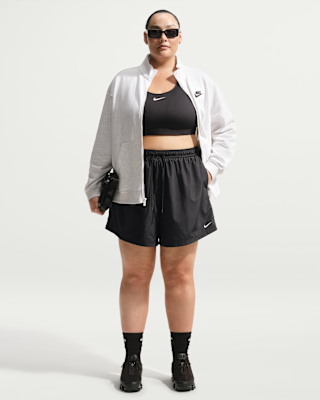 Женские шорты Nike Sportswear Classic Wovens Mid-Rise 5" Shorts (Plus Size)