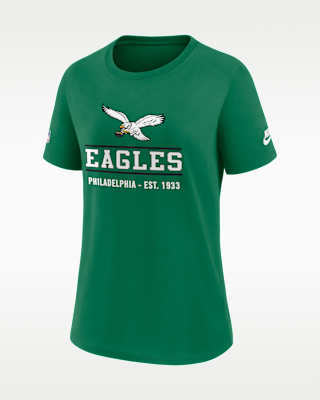Женская футболка Philadelphia Eagles Sideline Alt Nike Dri-FIT NFL