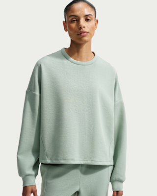 Женские  Nike 24.7 ImpossiblySoft Dri-FIT Oversized Crew-Neck Top