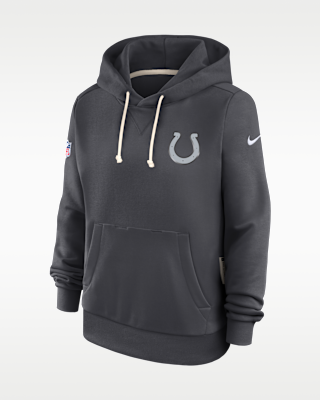 Женское худи Indianapolis Colts Rivalries Collection Sideline Nike Dri-FIT NFL Pullover Hoodie