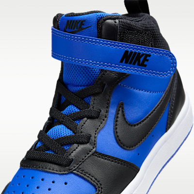 Tenis para niños de preescolar Nike Court Borough Mid 2