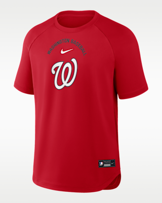 Мужские  Washington Nationals Authentic Collection Batting Practice Pregame Nike Dri-FIT MLB Top