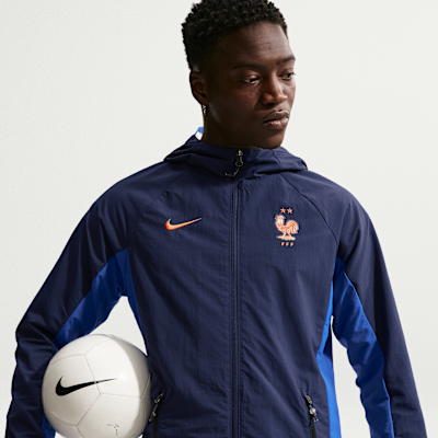 Nike FFF AWF Nike Dokuma Erkek Futbol Ceketi