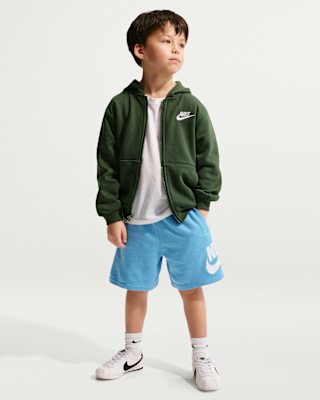 Детские шорты Nike Sportswear Club Little Kids' French Terry Shorts