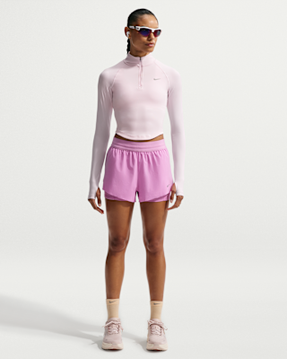 Женские шорты Nike Swift Dri-FIT Mid-Rise 2-in-1 Shorts для бега