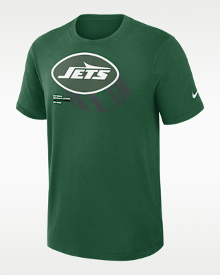 Мужская футболка New York Jets Slub Nike Dri-FIT NFL