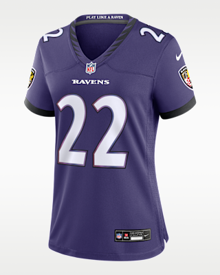 Женские джерси Derrick Henry Baltimore Ravens Nike NFL Game Jersey
