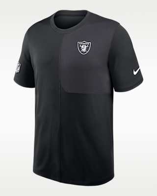 Мужские  Las Vegas Raiders Sideline Coach Nike Dri-FIT NFL Top