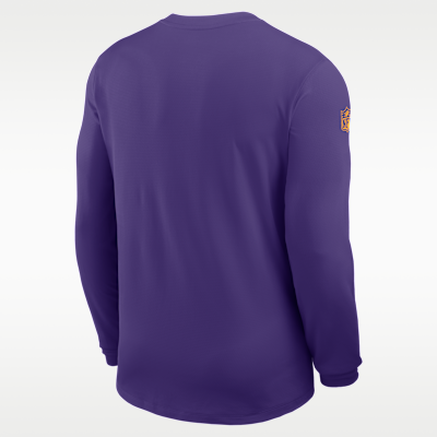Minnesota Vikings Sideline Coach Men's Nike Dri-FIT NFL Long-Sleeve Top