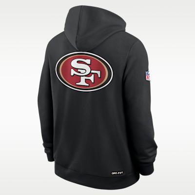 San Francisco 49ers Utility Player Sideline Men's Nike Dri-FIT NFL Full-Zip Hoodie