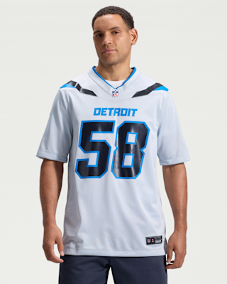 Мужские джерси Penei Sewell Detroit Lions Rivalries Collection Nike NFL Game Jersey