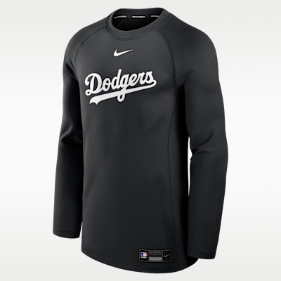 Los Angeles Dodgers Authentic Collection Game Time Men's Nike Dri-FIT MLB Long-Sleeve T-Shirt