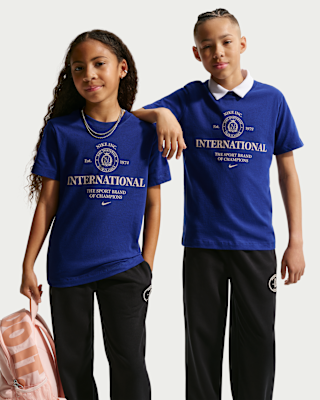 Детская футболка Nike Sportswear Big Kids'
