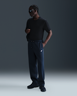 Мужские Nike Club Open-Hem Fleece Pants