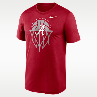 Playera universitaria Nike Dri-FIT para hombre Alabama Legend Basketball Icon