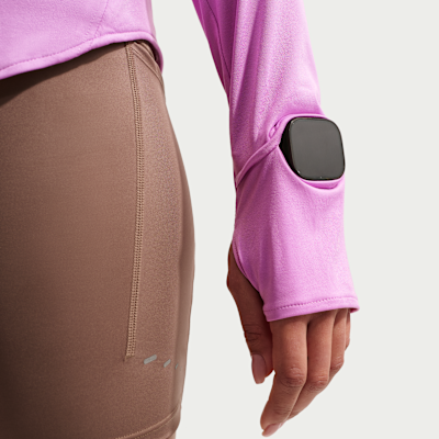 Nike Swift Dri-FIT UV Çeyrek Fermuarlı Kadın Koşu Üstü görsel 6