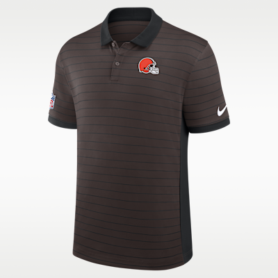 Cleveland Browns Sideline Victory Stripe Men's Nike Dri-FIT NFL Polo
