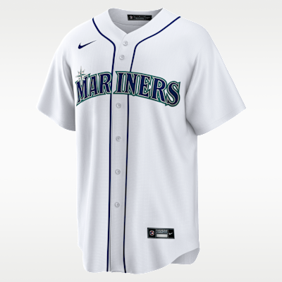 Jersey Nike de la MLB Replica para hombre Cal Raleigh Seattle Mariners