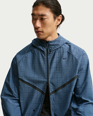 Мужская куртка Nike Tech Loose Dri-FIT Shori Knit Full-Zip All-Over-Print