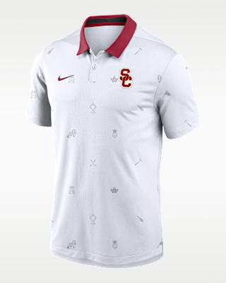 Мужские  USC Vapor Pattern Nike Dri-FIT College Polo