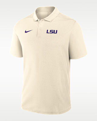 Мужские  LSU Victory Primary Logo Nike Dri-FIT College Polo