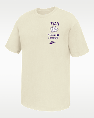 Мужская футболка TCU Horned Frogs Nike Football для футбола