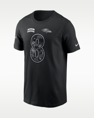 Мужская футболка Lamar Jackson Baltimore Ravens Salute to Service Nike NFL