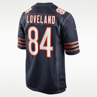 Colston Loveland Chicago Bears 2025 NFL Draft First Round Pick Men's Nike NFL Game Jersey
