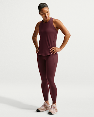 Женские тайтсы Nike Universa High-Waisted 7/8 Leggings with No Front Seam