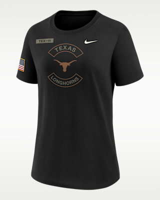 Женская футболка Texas Military Appreciation Nike Dri-FIT College