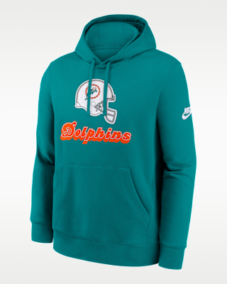 Мужское худи Miami Dolphins Best Season Rewind Club Nike NFL Pullover Hoodie