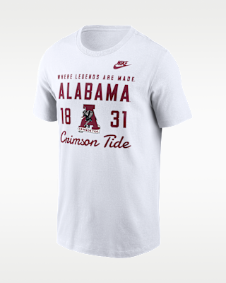 Мужская футболка Alabama Legacy Stacked Est Nike College