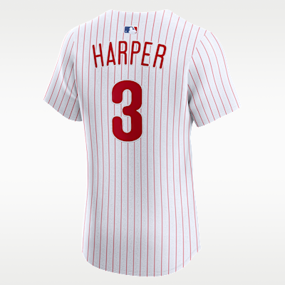 Jersey Nike Dri-FIT ADV de la MLB Elite para hombre Bryce Harper Philadelphia Phillies
