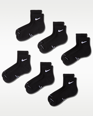 Unisex носки Nike Everyday Elevated Ankle Socks (6 Pairs)