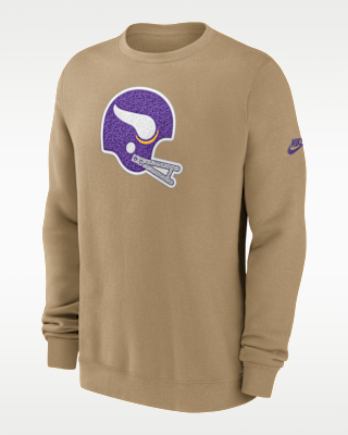 Мужские  Minnesota Vikings Swing Pass Rewind Club Nike NFL Pullover Crew