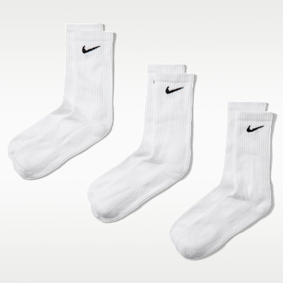 Nike Everyday Cushioned Crew Antrenman Çorapları (3 Çift)
