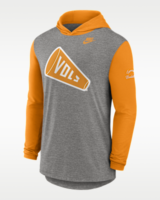 Мужская футболка Tennessee Campus Legacy Nike Dri-FIT College Long-Sleeve Hooded