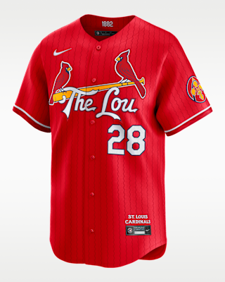 Мужские джерси Nolan Arenado St. Louis Cardinals City Connect Nike Dri-FIT ADV MLB Limited Jersey