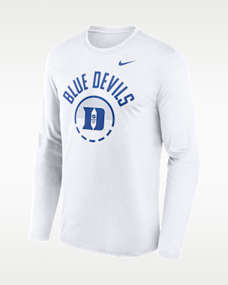 Мужская футболка Duke Courtside Nike Dri-FIT College Long-Sleeve