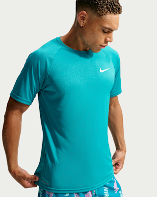 Мужские шорты Nike Swim Hydroguard Essential Dri-FIT UV Short Sleeve Top