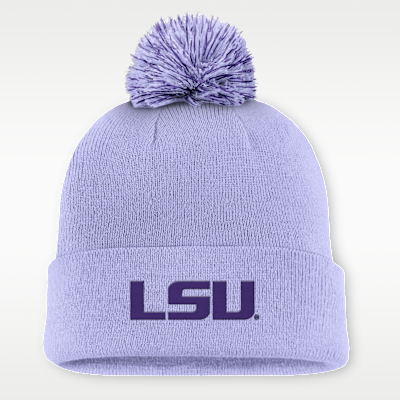 LSU Primetime Campus Toned Men's Nike College Cuffed Pom Beanie