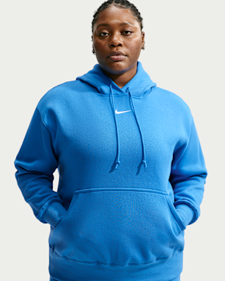 Женское худи Nike Sportswear Phoenix Fleece Oversized Pullover Hoodie (Plus Size)